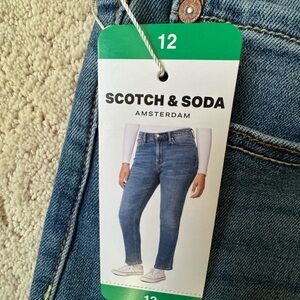NWT Scotch & Soda Women’s 12 Amsterdam High Rise Slim Ankle Jeans